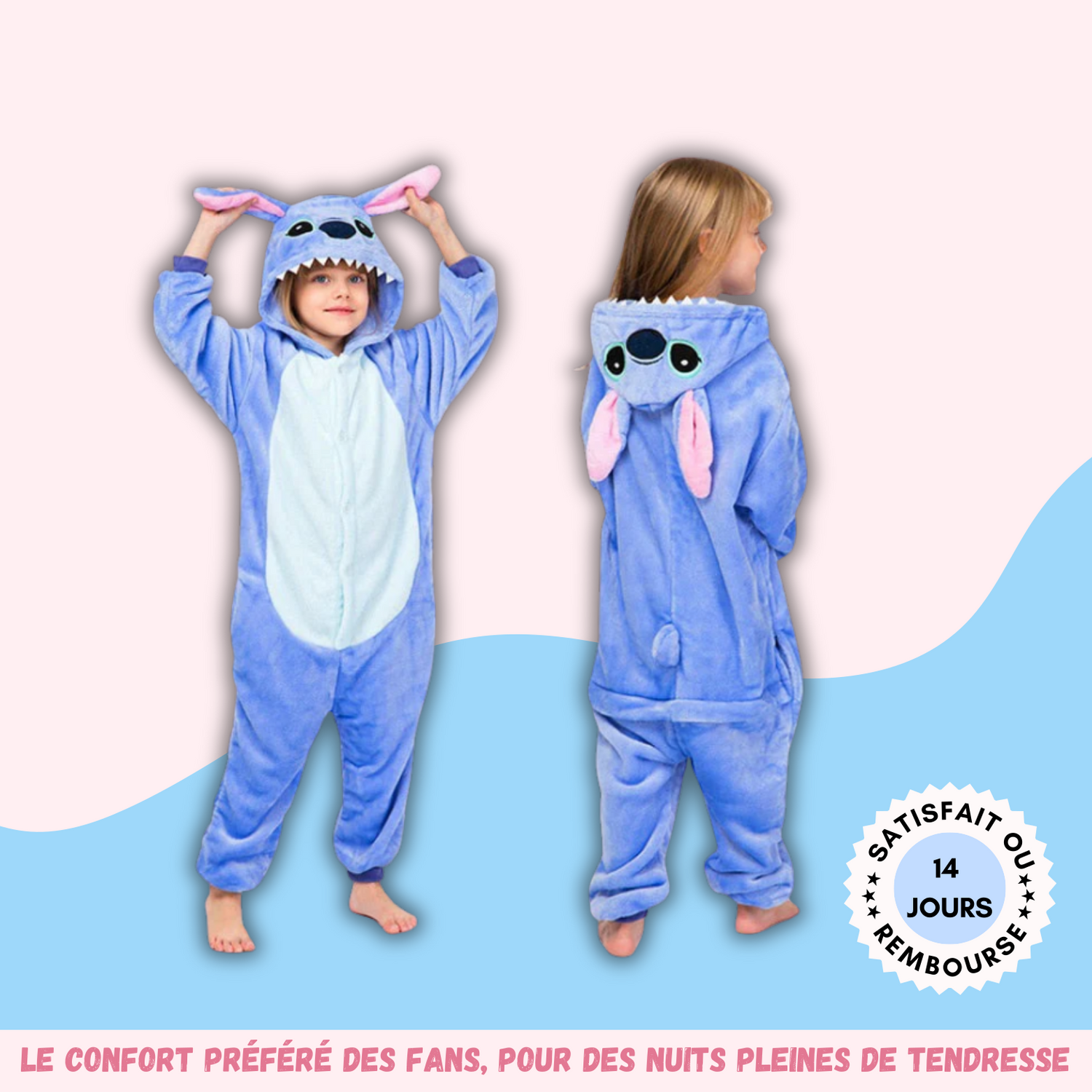 Pyjama Stitch & Angel Ultra-Doux
