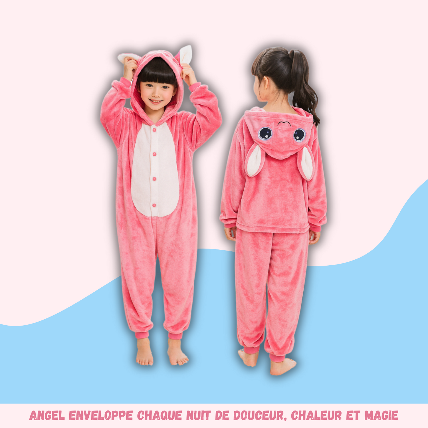 Pyjama Stitch & Angel Ultra-Doux